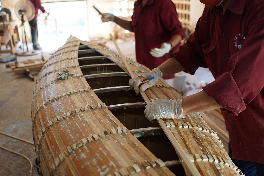 How we build our wooden boats?