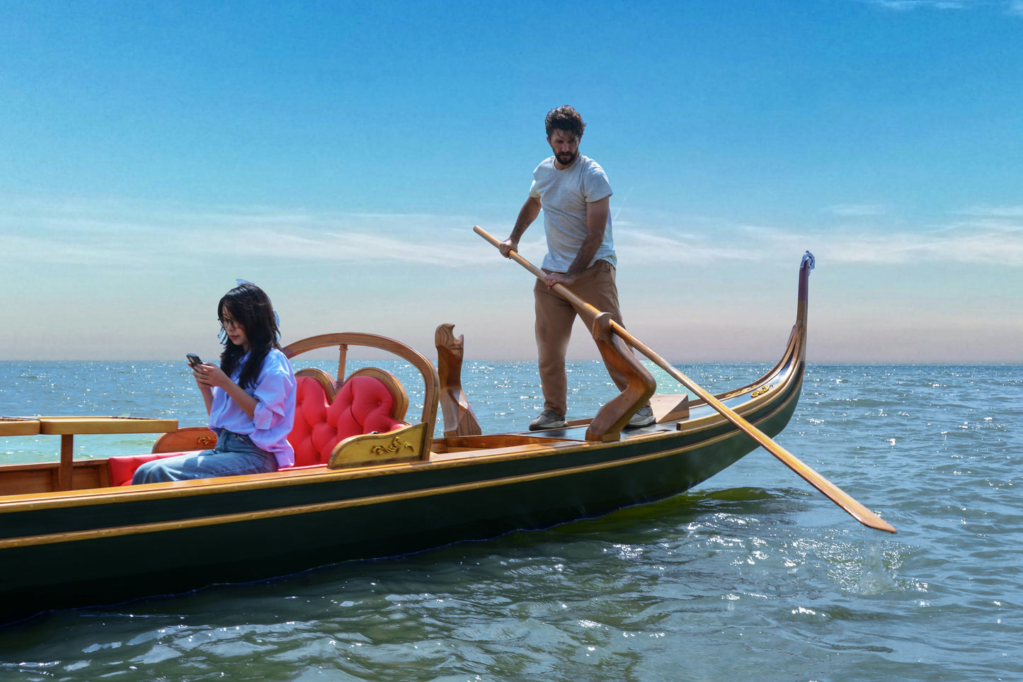 Venetian Gondola Real Boat 36