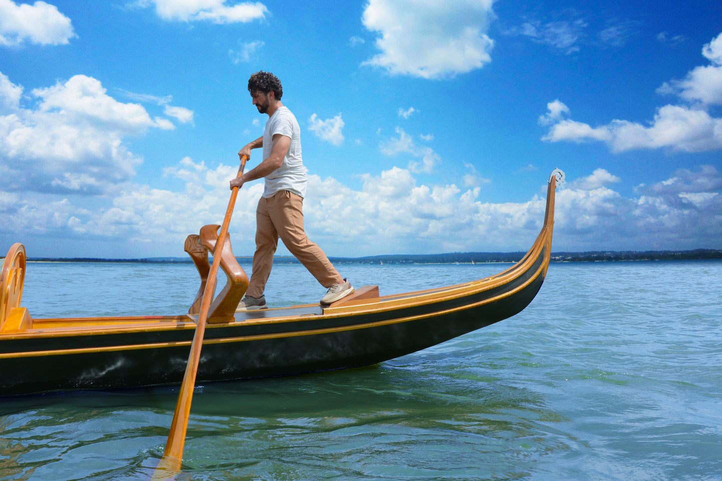 Venetian Gondola Real Boat 36