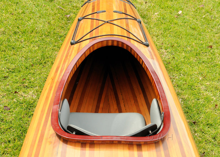Tandem Wooden Kayak 19 ft