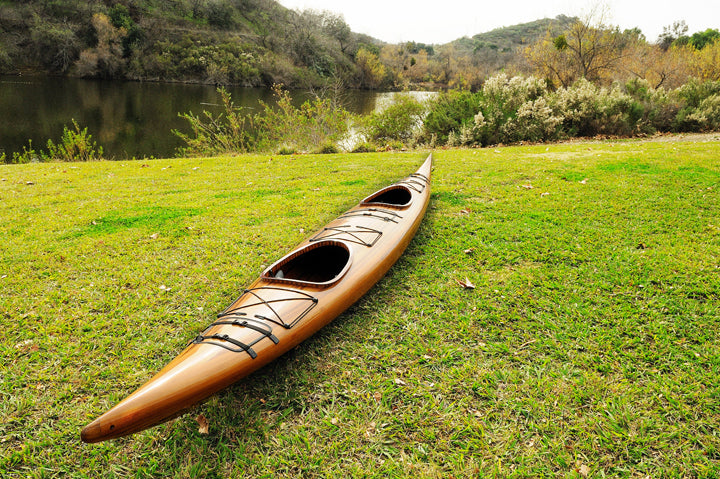Tandem Wooden Kayak 19 ft