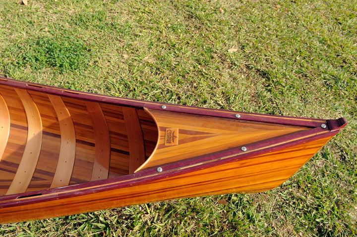 Wooden Canoe with Ribs 18 ft