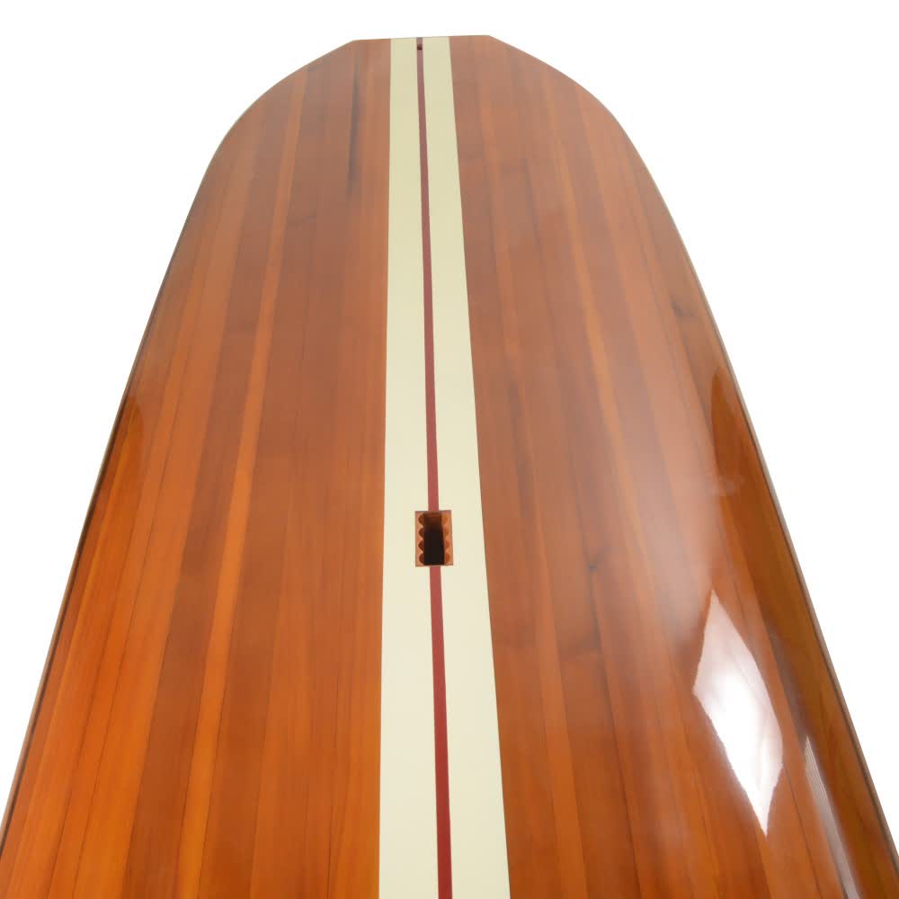 Paddle Board in Red Wood Grain 11ft with 1 fin