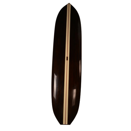 Paddle Board in Dark Painted Wood 11ft with 1 fin