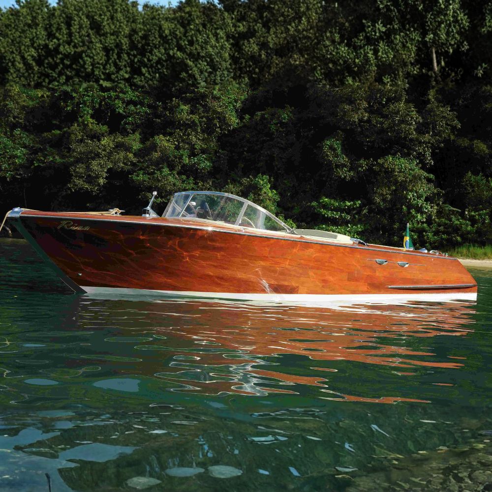 Wooden Boat USA Speedboat V1 27ft Inspired by Riva Aquarama