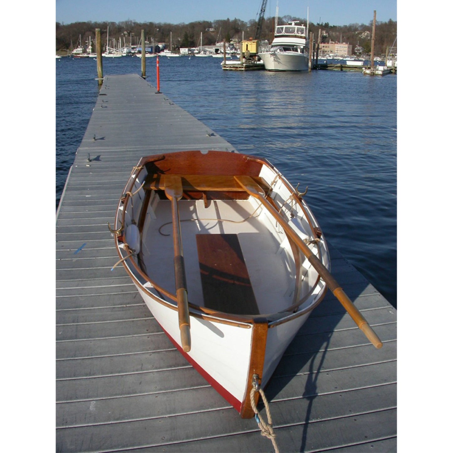 Atkin Cabin Boy Custom Built Tender Boat Wood/Composite
