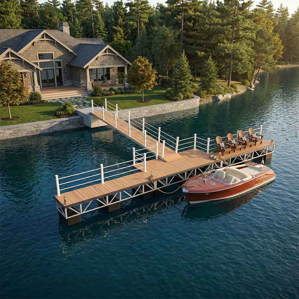 Modular Composite Floating Dock