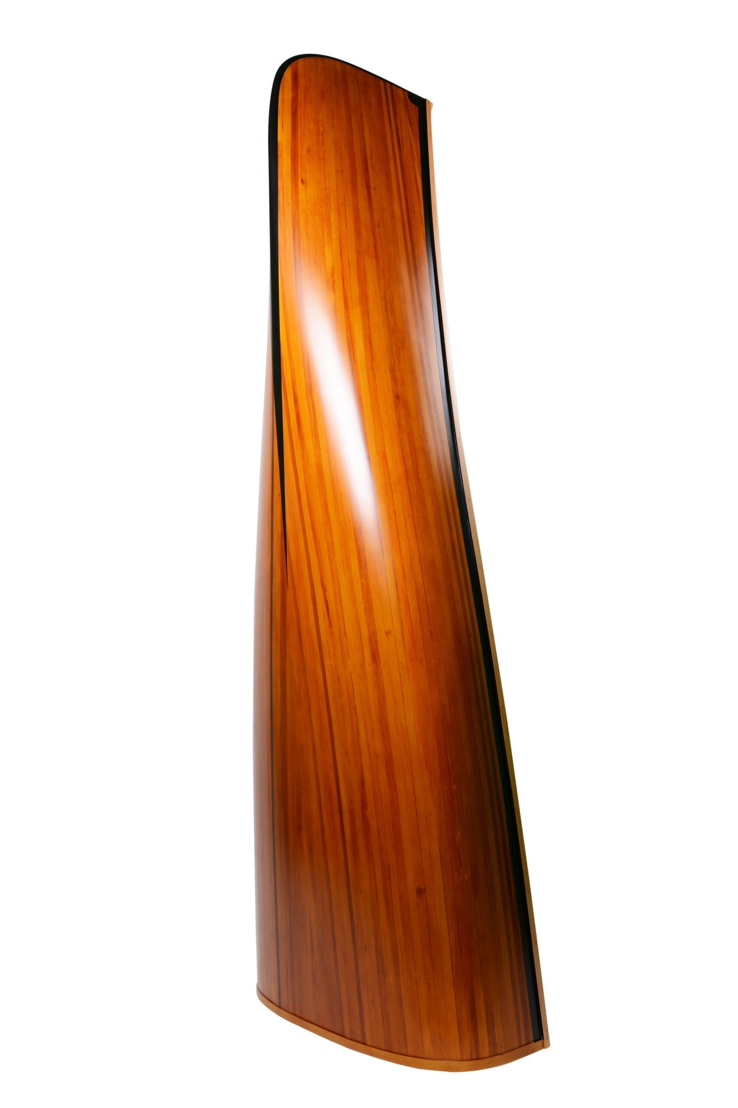 Antique canoe bookshelf 7ft