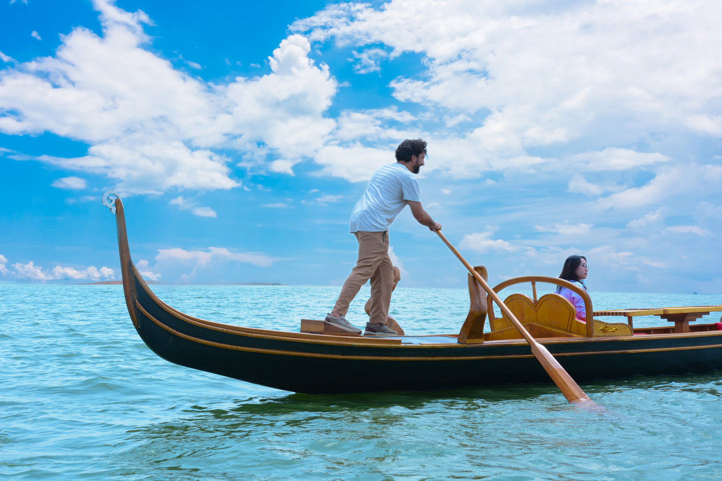 Venetian Gondola Real Boat 36