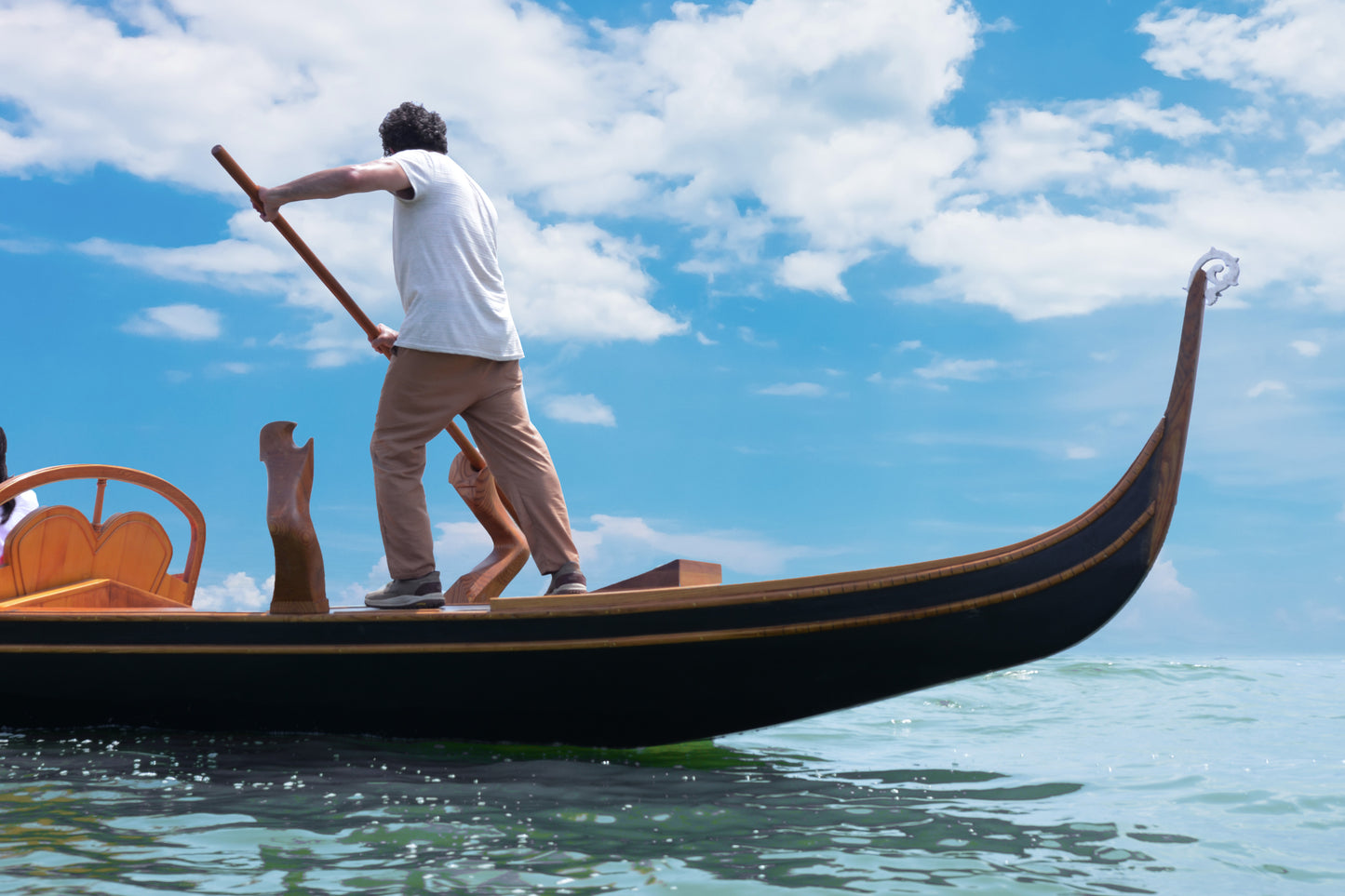 Venetian Gondola Real Boat 36