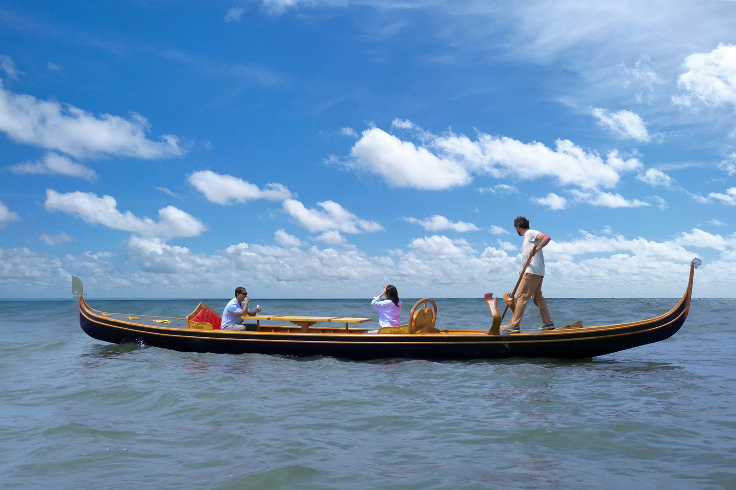 Venetian Gondola Real Boat 36