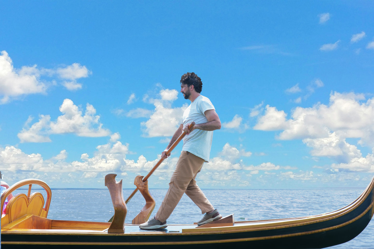 Venetian Gondola Real Boat 36