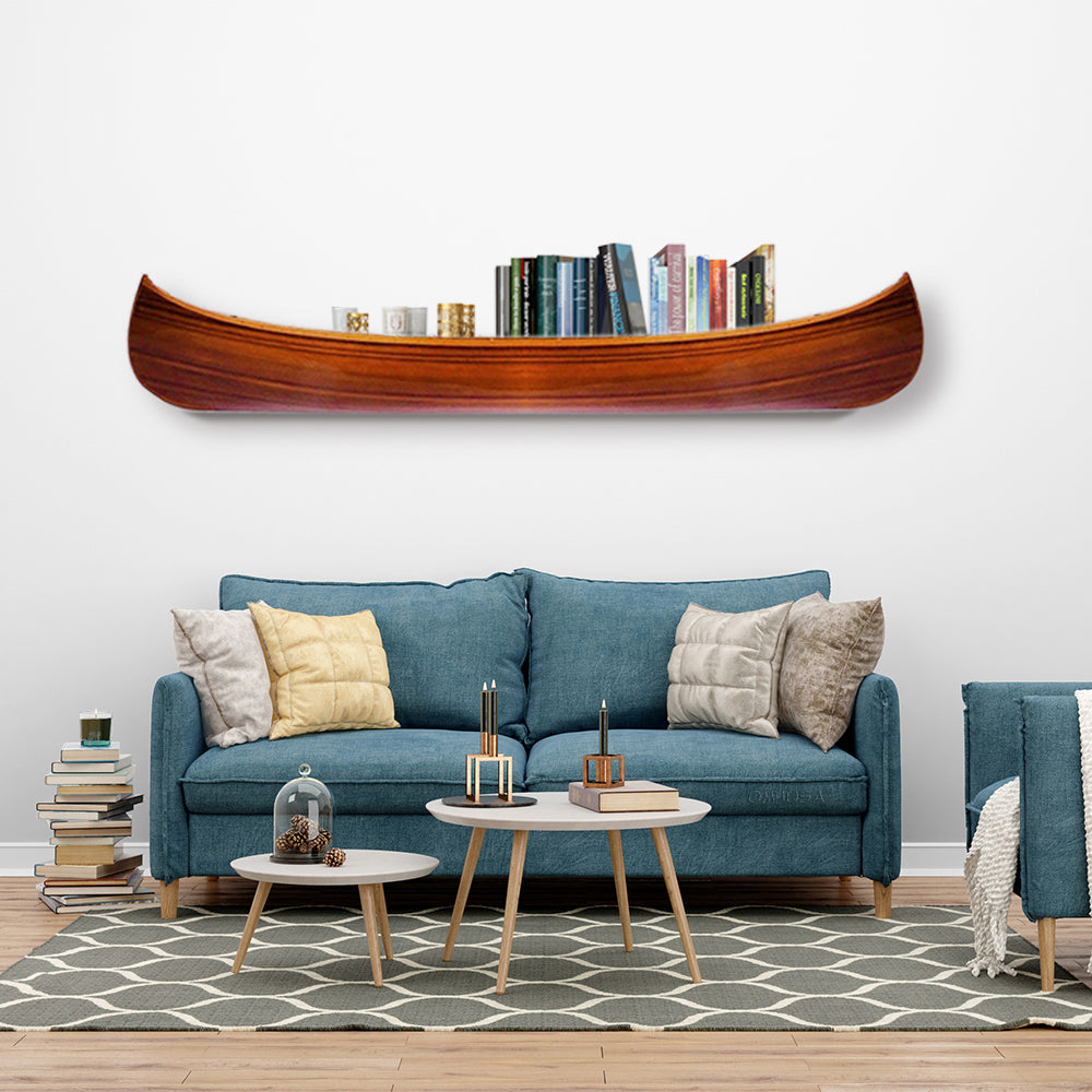 Display Half Canoe 9 ft