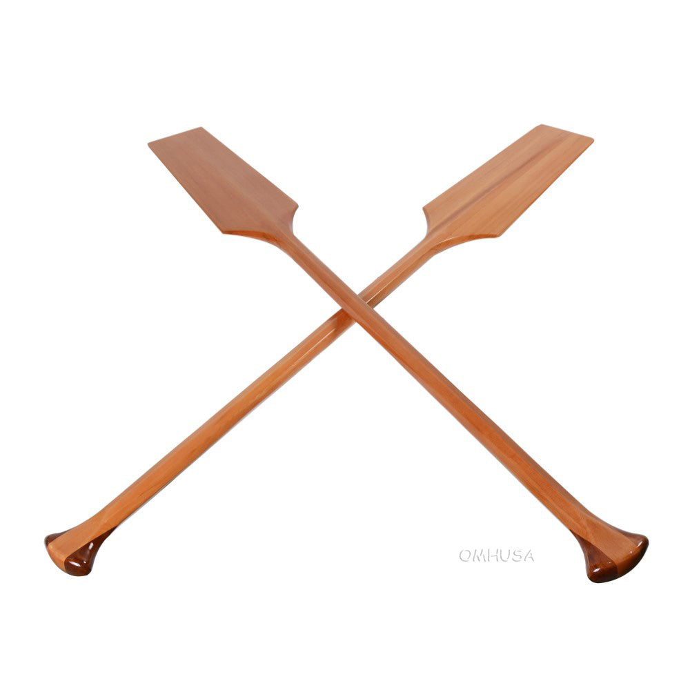 Wooden Canoe Paddle for 16' - 18' canoe |Handcrafted | Functional | Cedar Wood