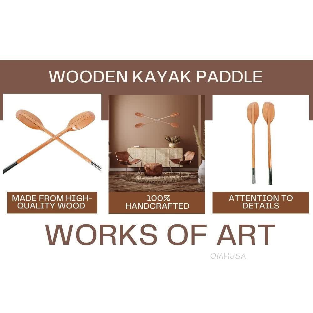 Wooden Kayak Paddle