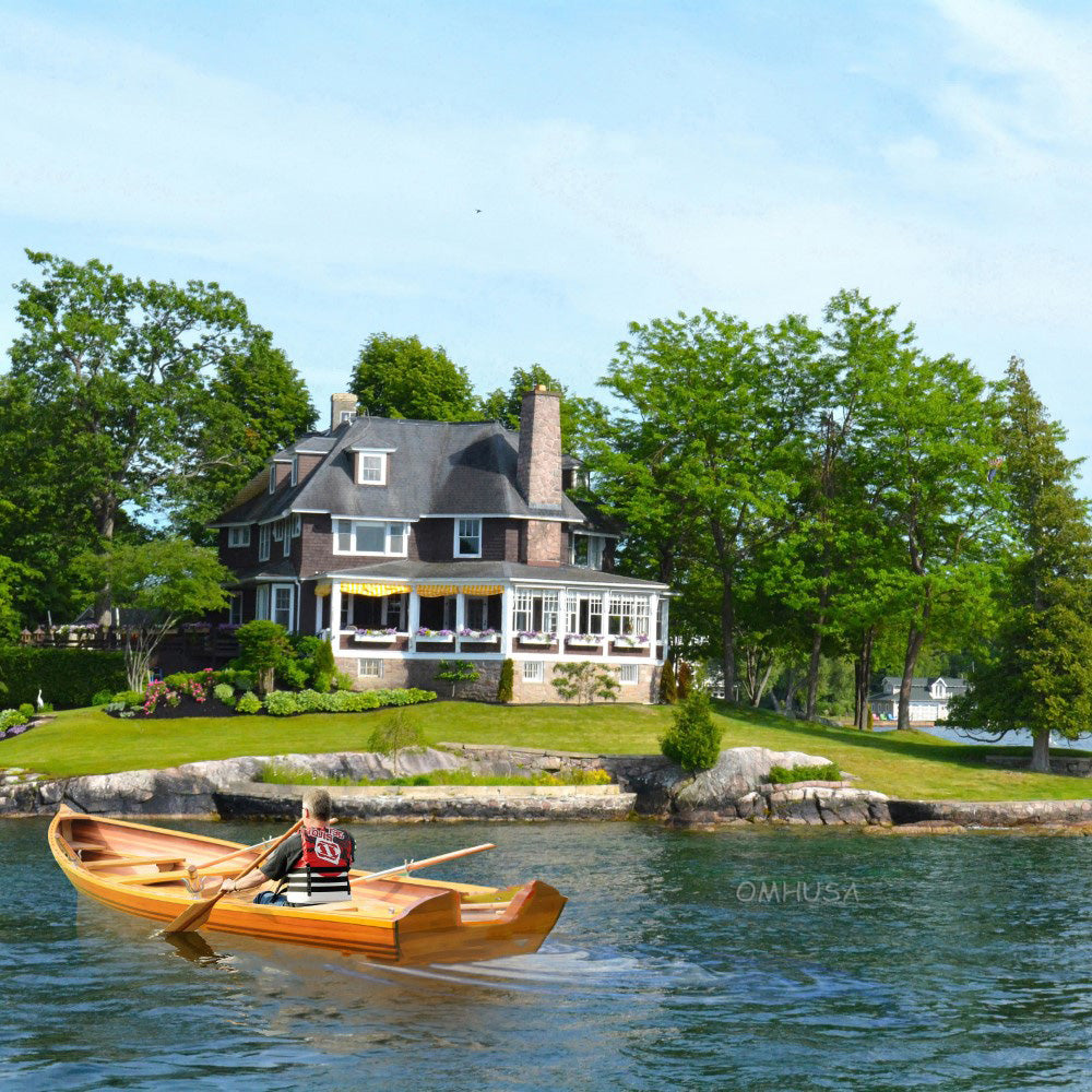 Real Whitehall Dinghy Transom Cut Out 17