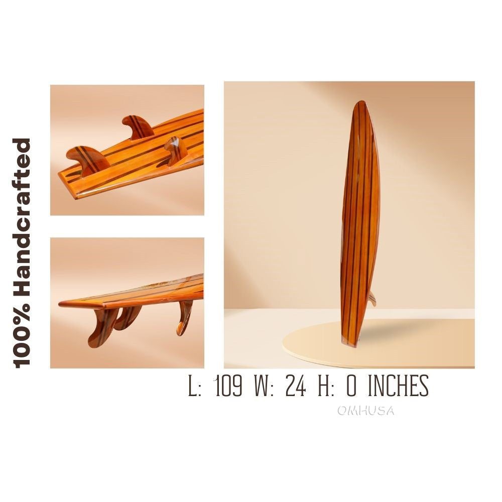 Handcrafted Wooden Long Board