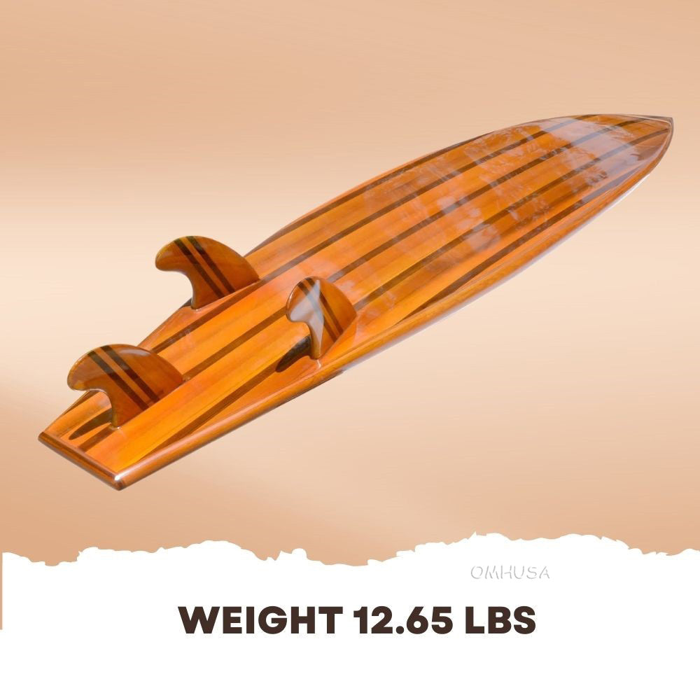 Wooden Handcrafted Short Board