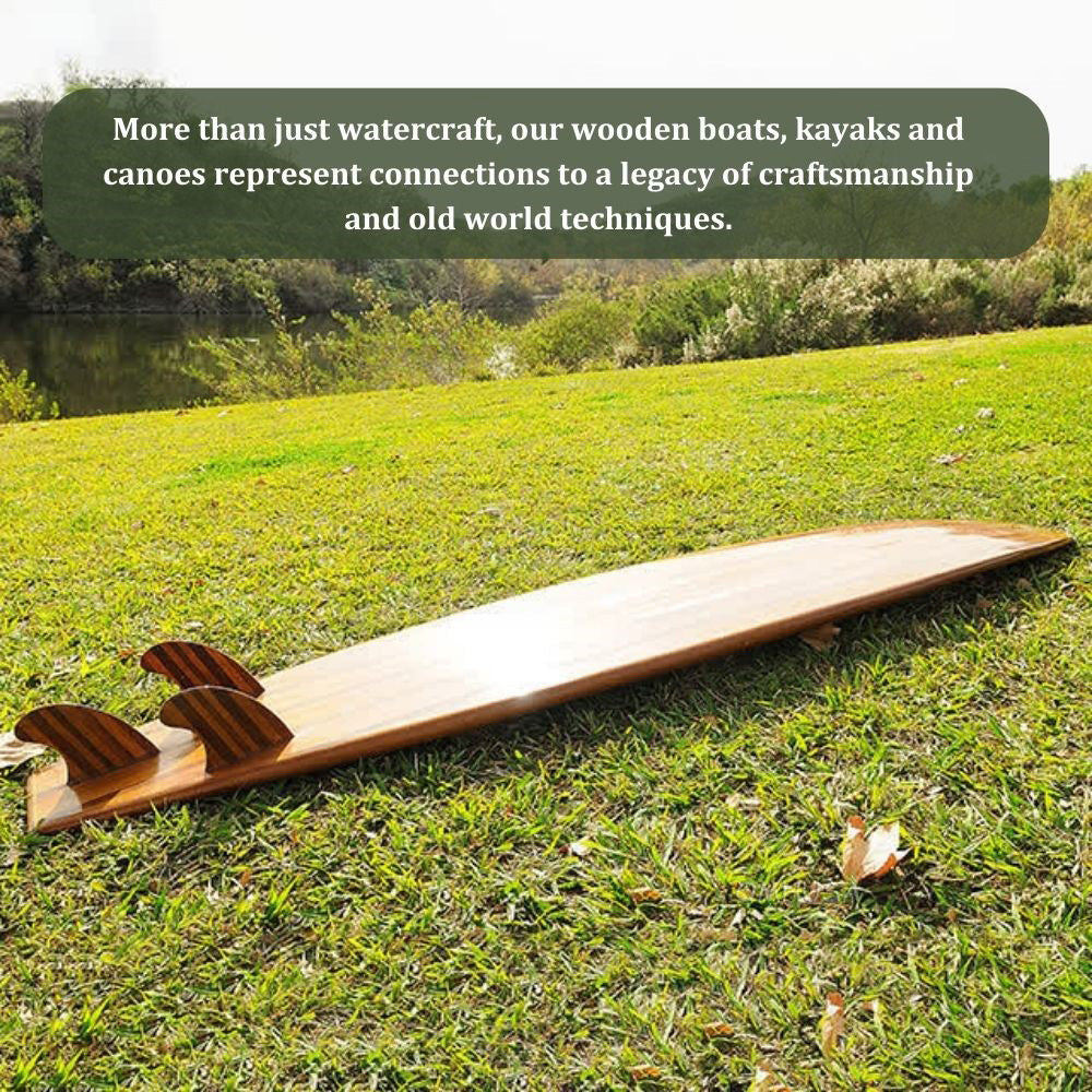 Wooden Handcrafted Short Board