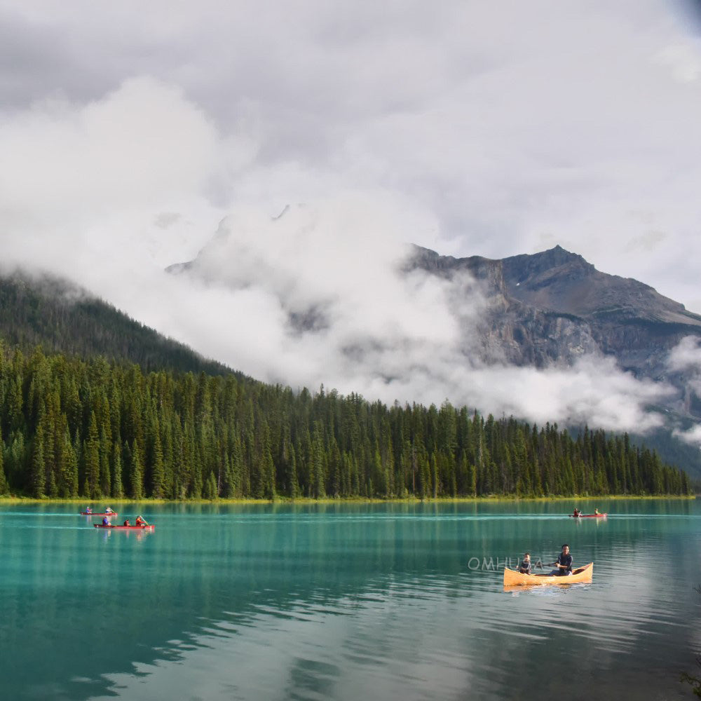 Wooden Canoe with Ribs Skeena 16 | Cedar strip canoe for sale