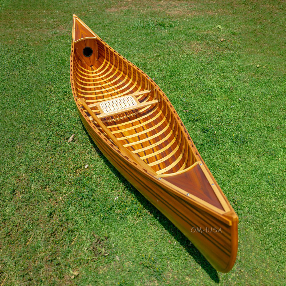 Display Canoe with Ribs Curved Bow 10 ft