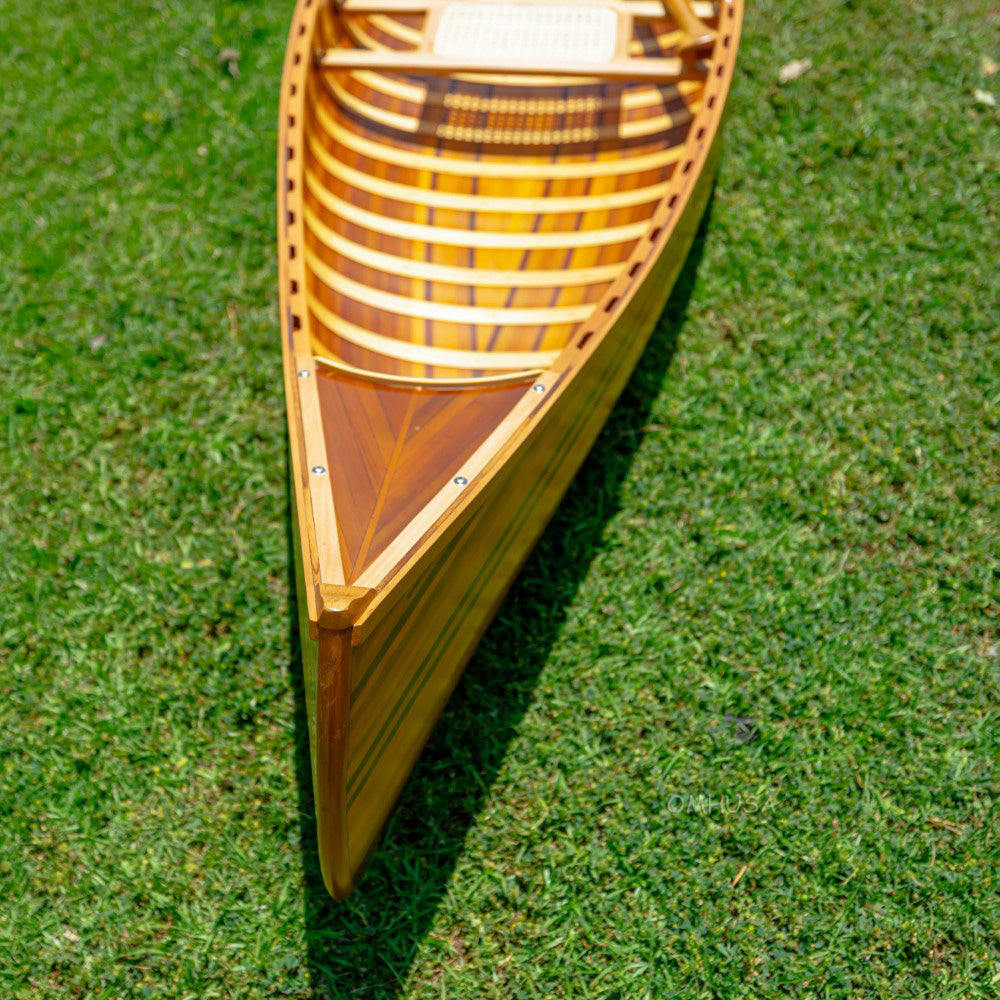 Display Canoe with Ribs Curved Bow 10 ft