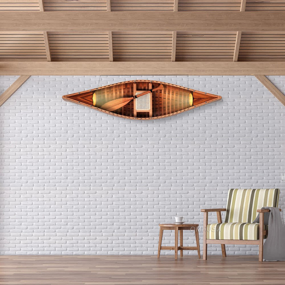Display Canoe with Ribs 6