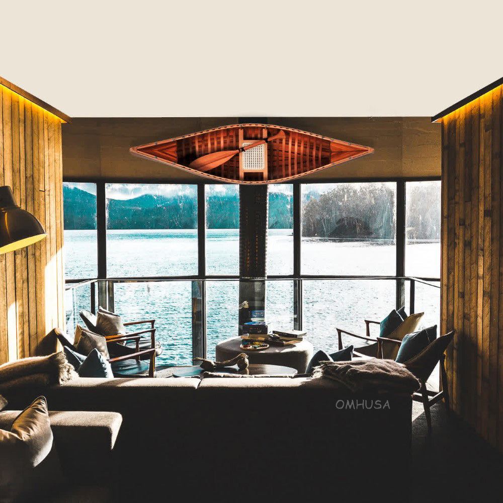 Display Canoe with Ribs 6