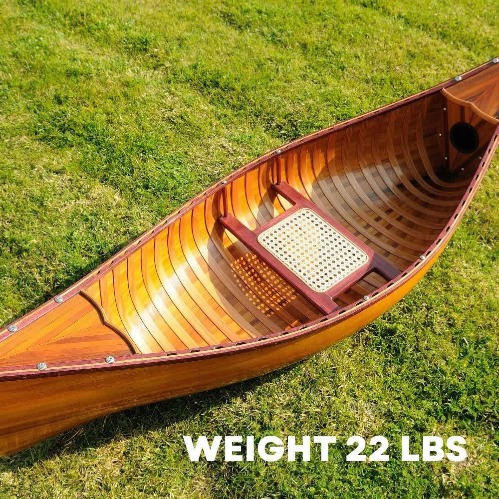 Display Canoe with Ribs 6