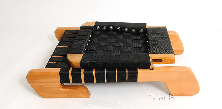 Wooden Canoe Fabric Seat with back support 18 ft