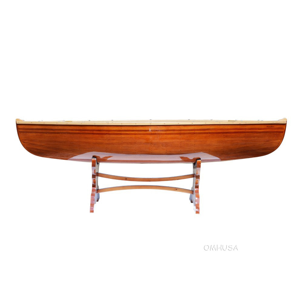 Wooden Canoe Table 5 ft