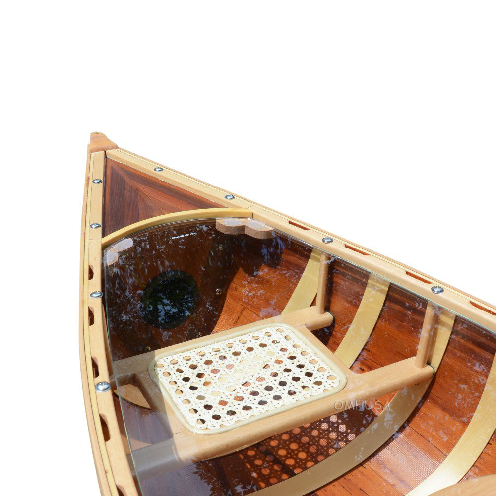 Wooden Canoe Table 5 ft