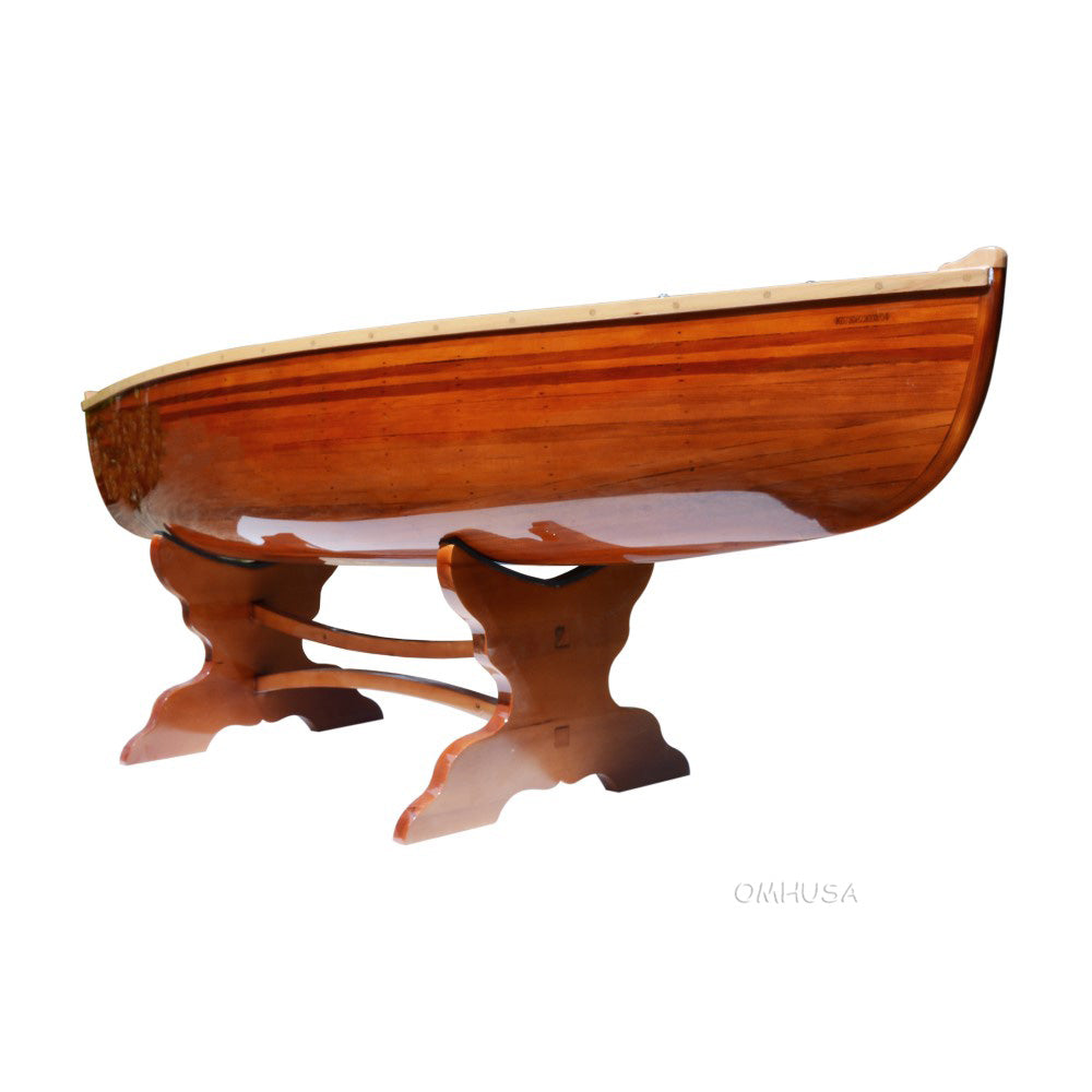 Wooden Canoe Table 5 ft