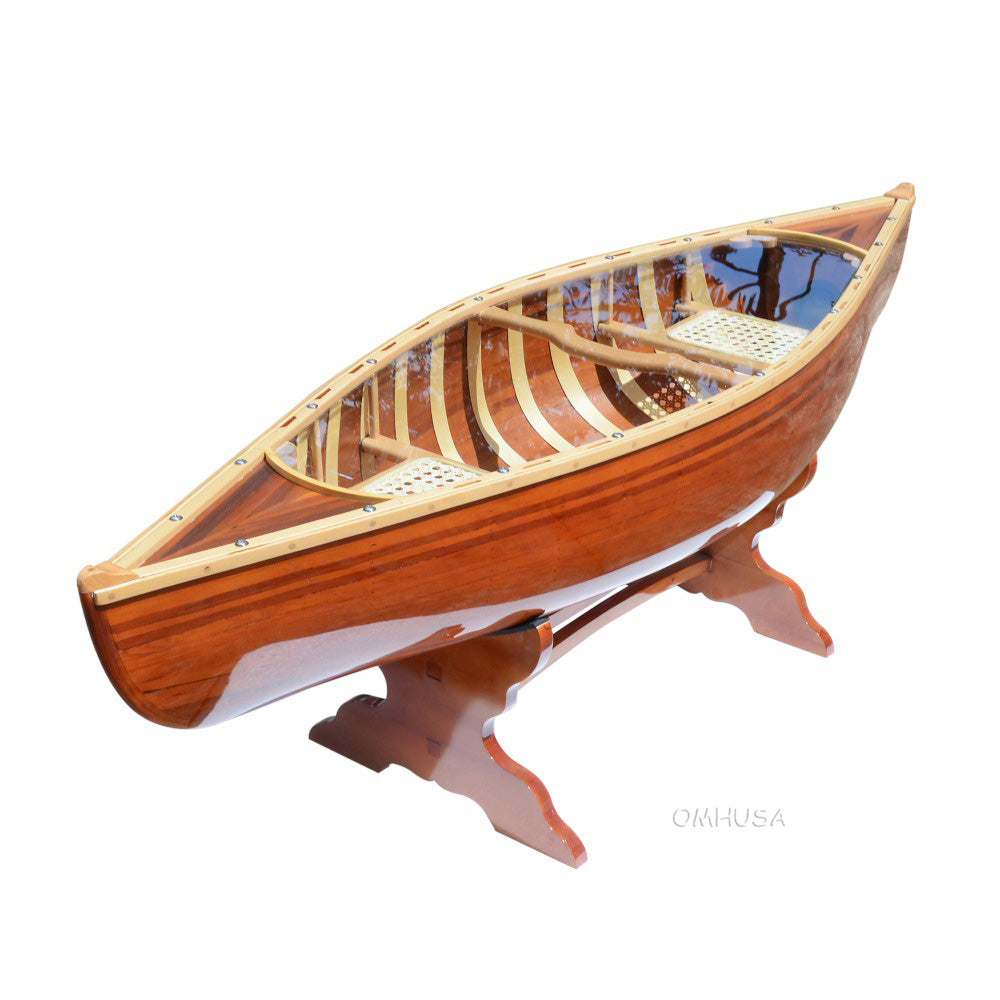 Wooden Canoe Table 5 ft