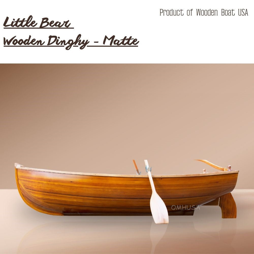Little Bear Wooden Dinghy – Matte