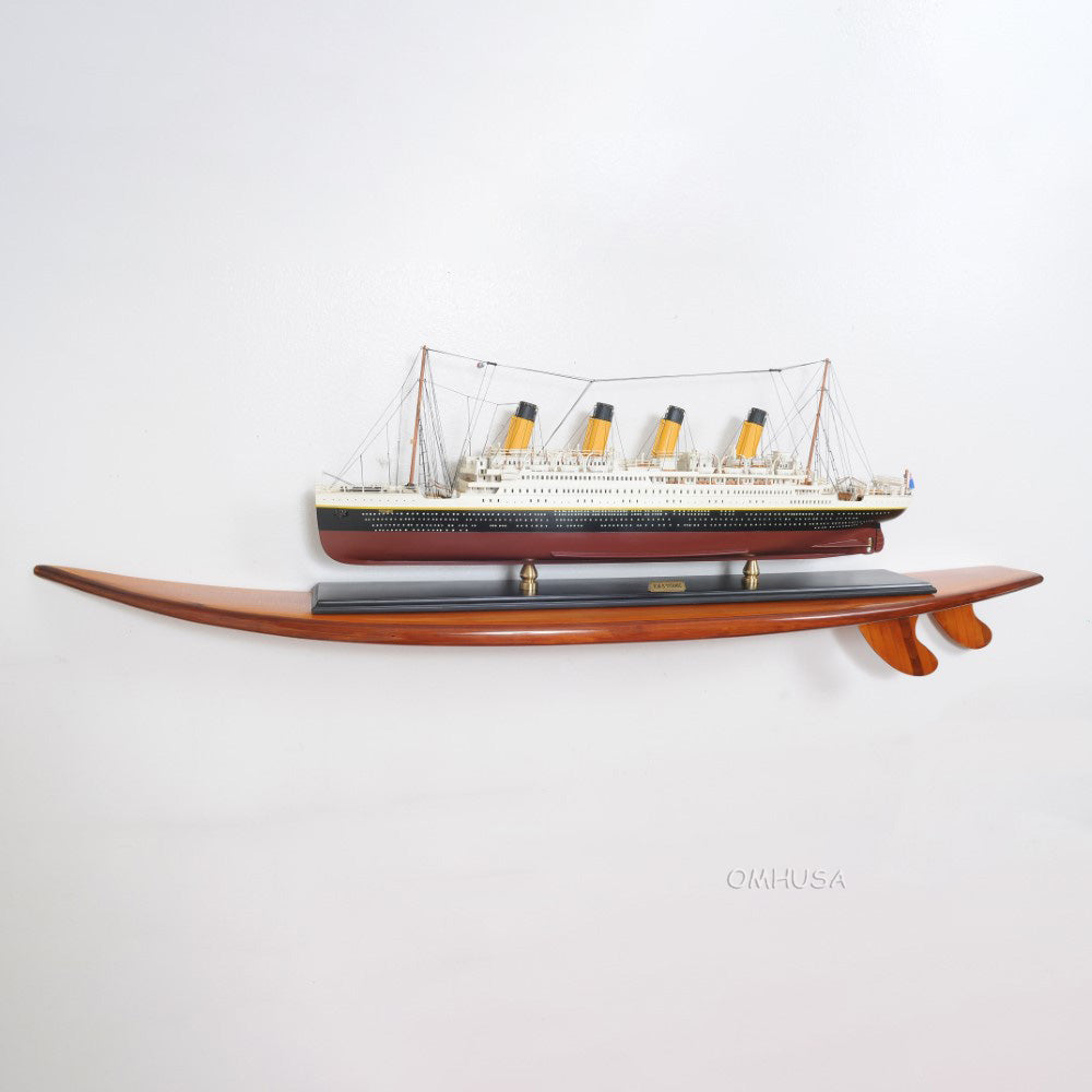 Half-Surfboard Shelf
