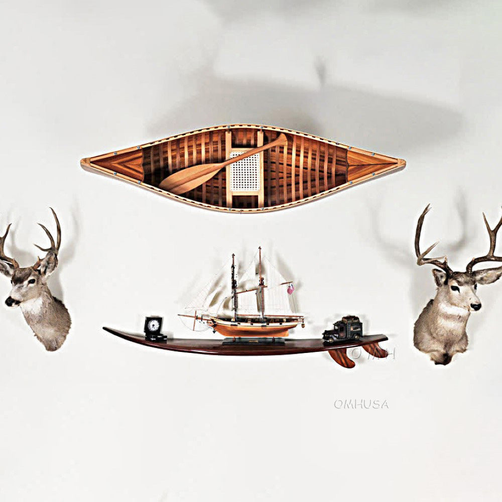 Half-Surfboard Shelf