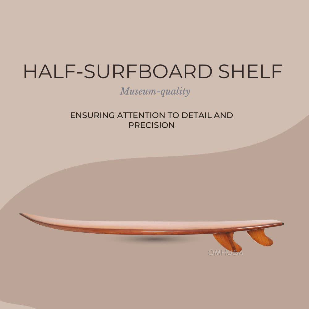 Half-Surfboard Shelf