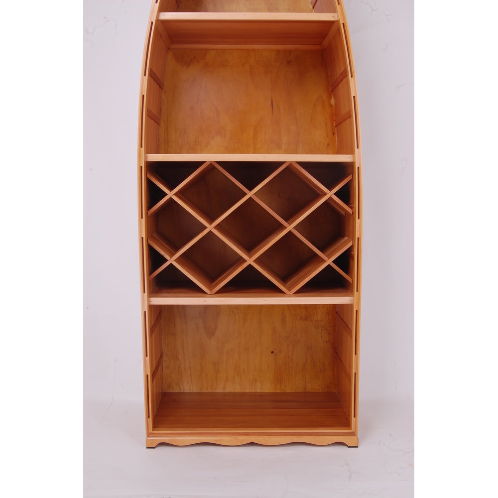 Canoe wine shelf New 5ft Tall