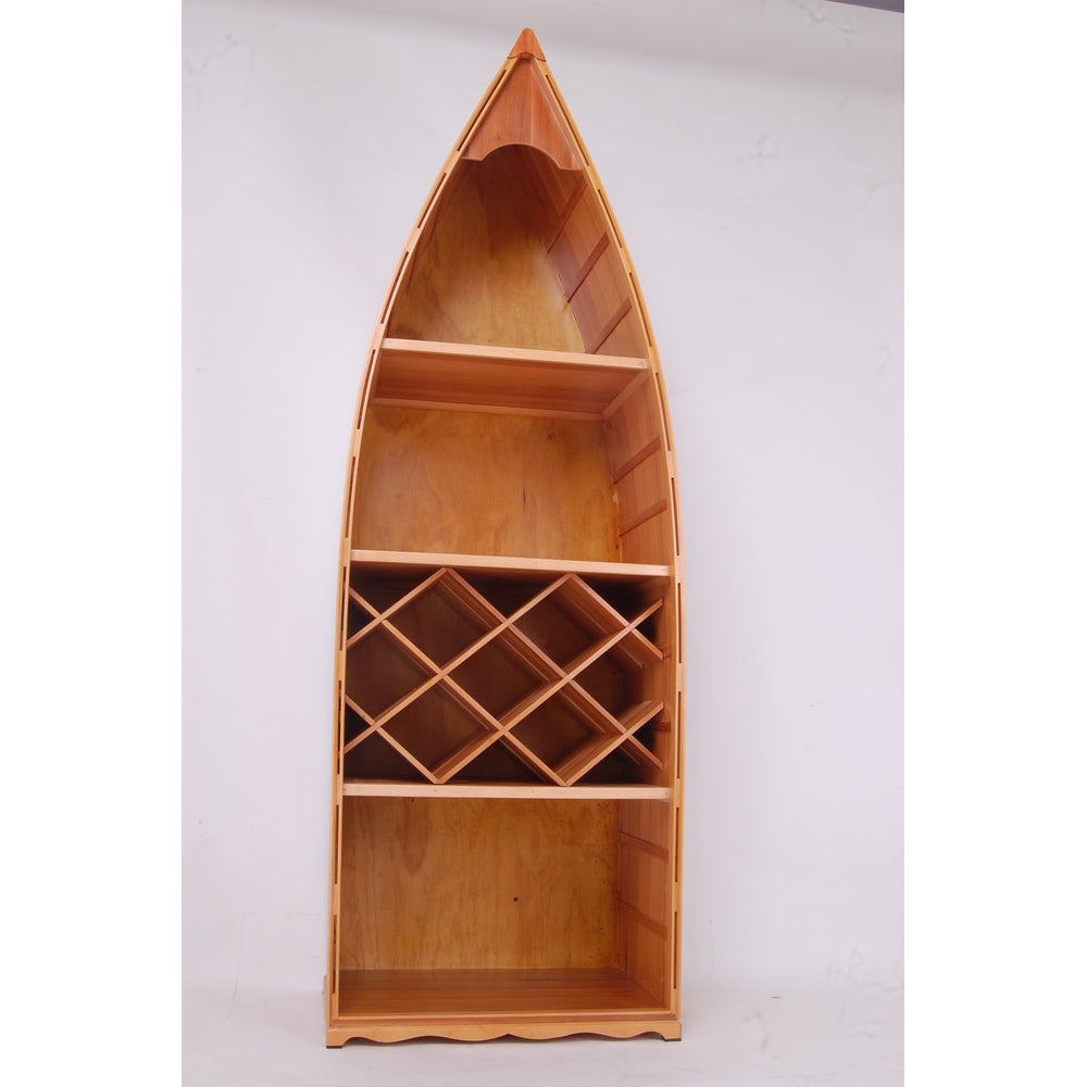Canoe wine shelf New 5ft Tall