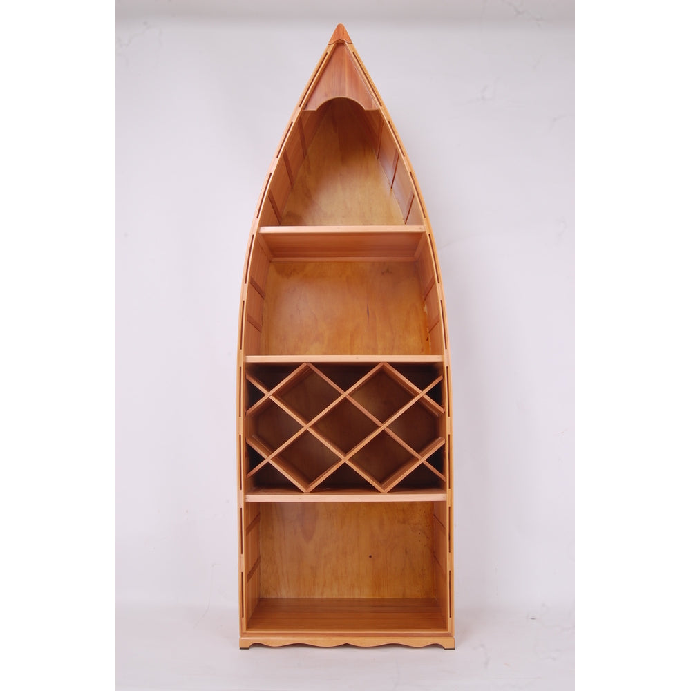 Canoe wine shelf New 5ft Tall