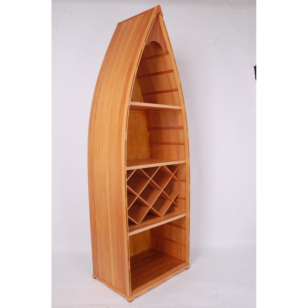Canoe wine shelf New 5ft Tall