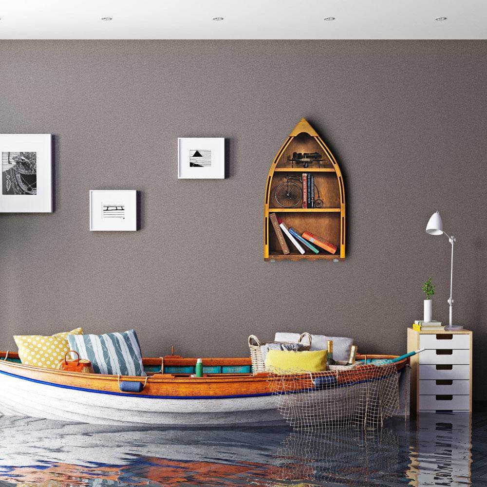 Canoe Boook Shelf Small