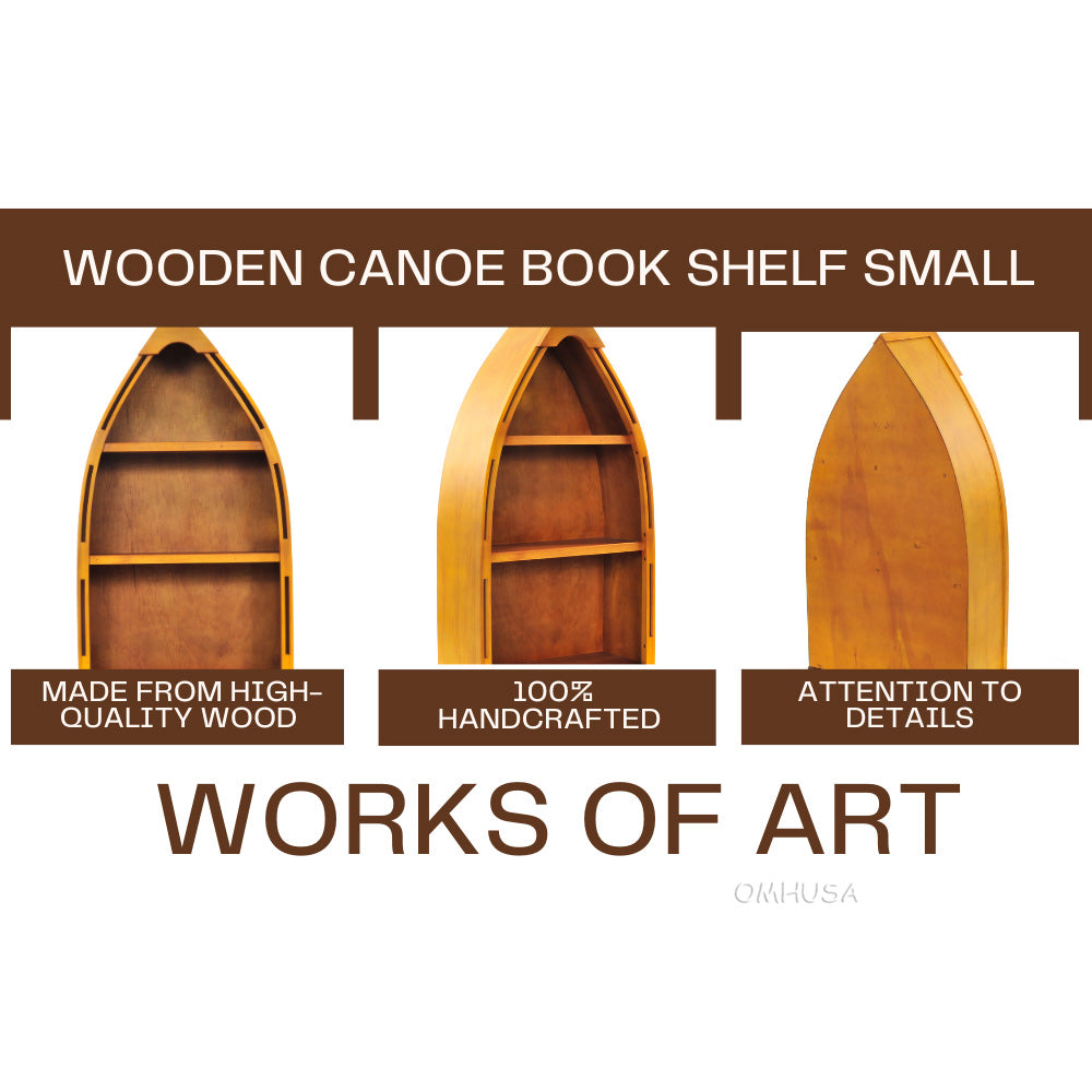 Canoe Boook Shelf Small