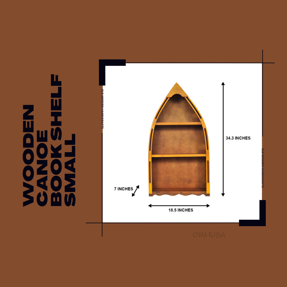 Canoe Boook Shelf Small