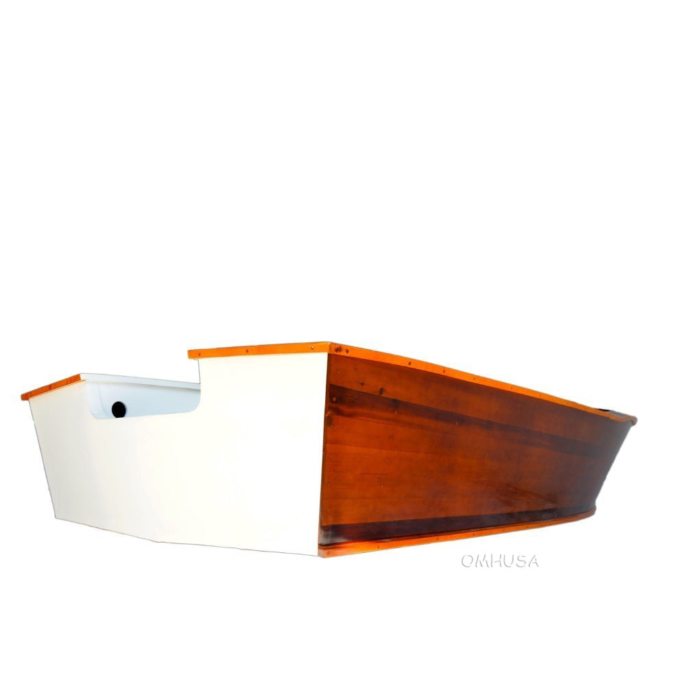 Chris Craft Design Classic Wooden Runabout Boat 14.5 Foot