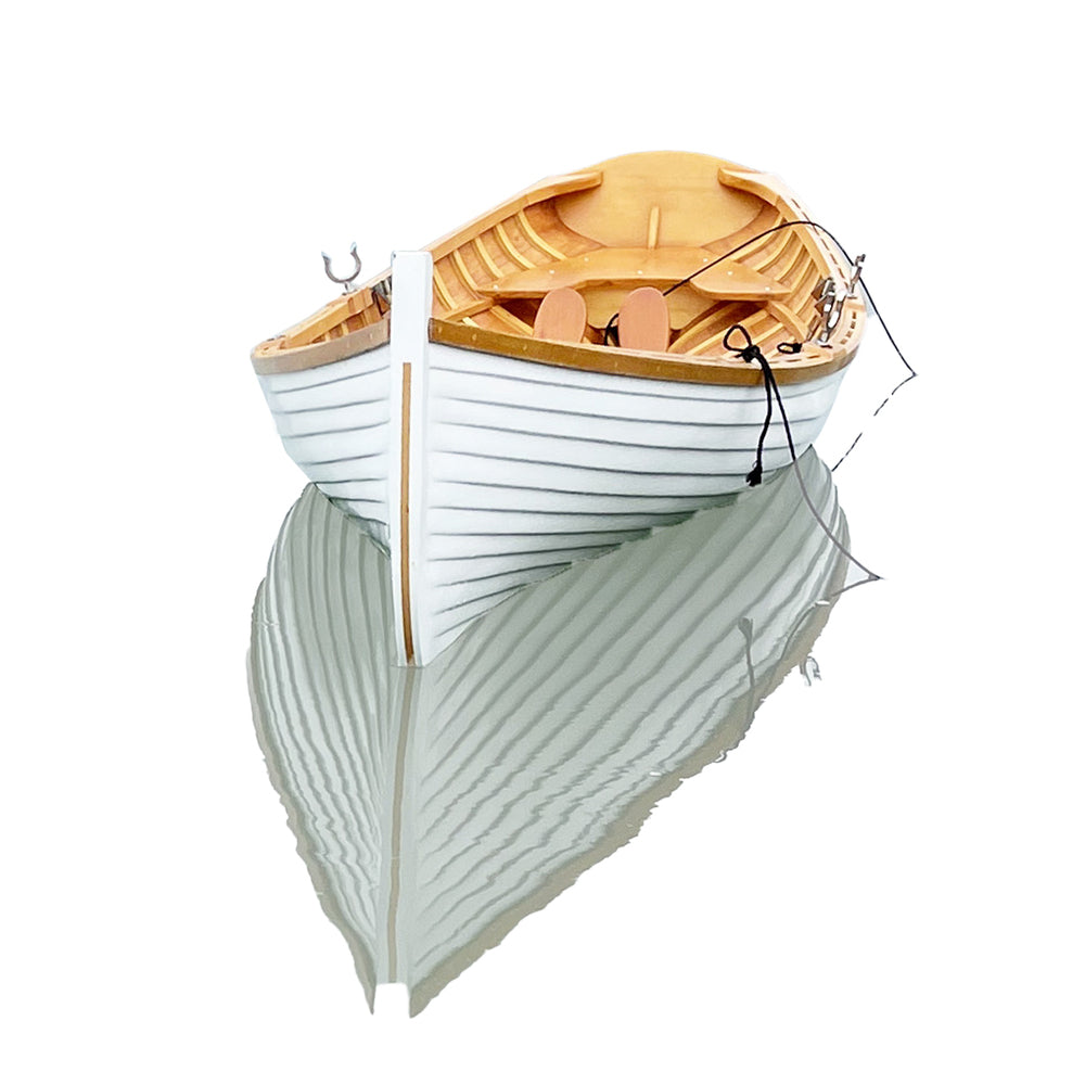 12' Wooden Whitehall Rowboat with Gelcoat reinforcement
