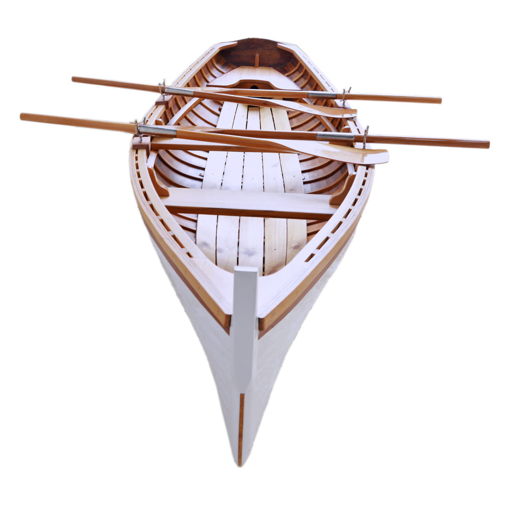 12' Wooden Whitehall Rowboat with Gelcoat reinforcement