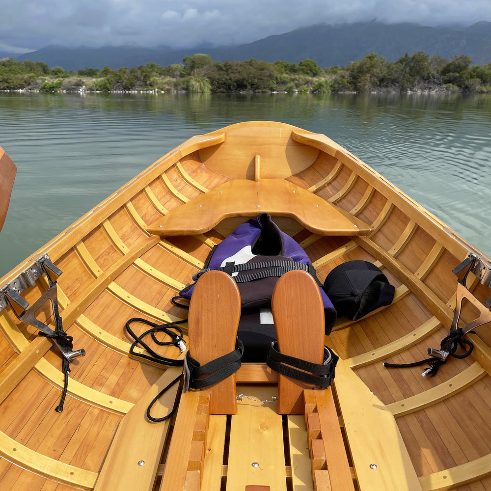 12' Wooden Whitehall Rowboat with Gelcoat reinforcement