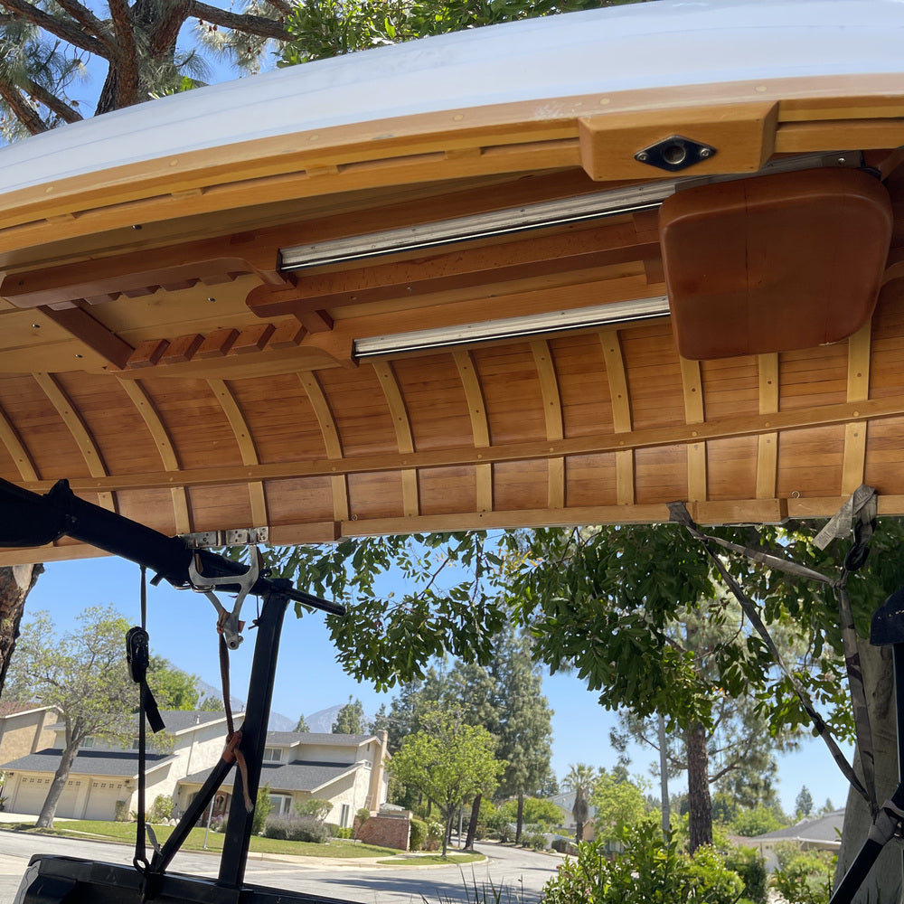 12' Wooden Whitehall Rowboat with Gelcoat reinforcement